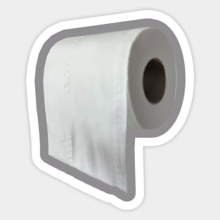 Rollin' in Style: The Ultimate Toilet Roll Enthusiast Collection (Flipped) Sticker